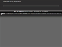 Tablet Screenshot of lutherschule-erfurt.de